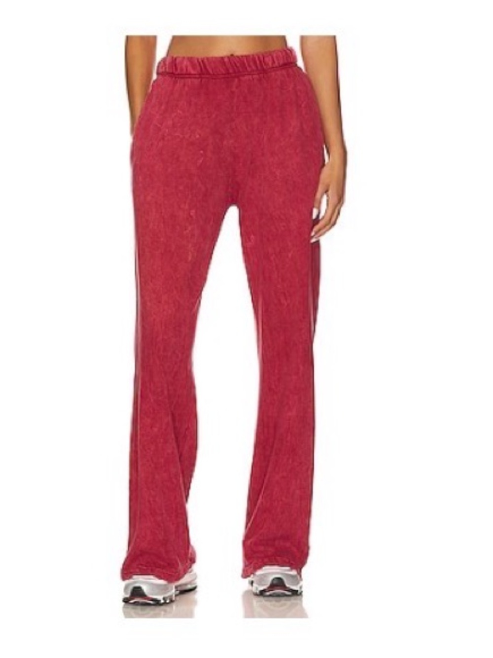 Michael Lauren Mabel Wide Leg Pant - Brick